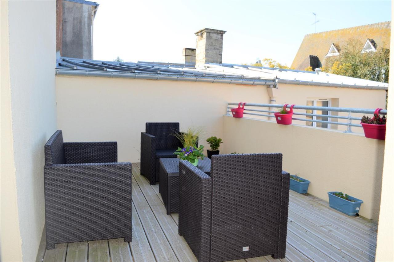 Appartement Moderne Avec Terrasse A 500M De La Mer Courseulles-sur-Mer Exteriér fotografie